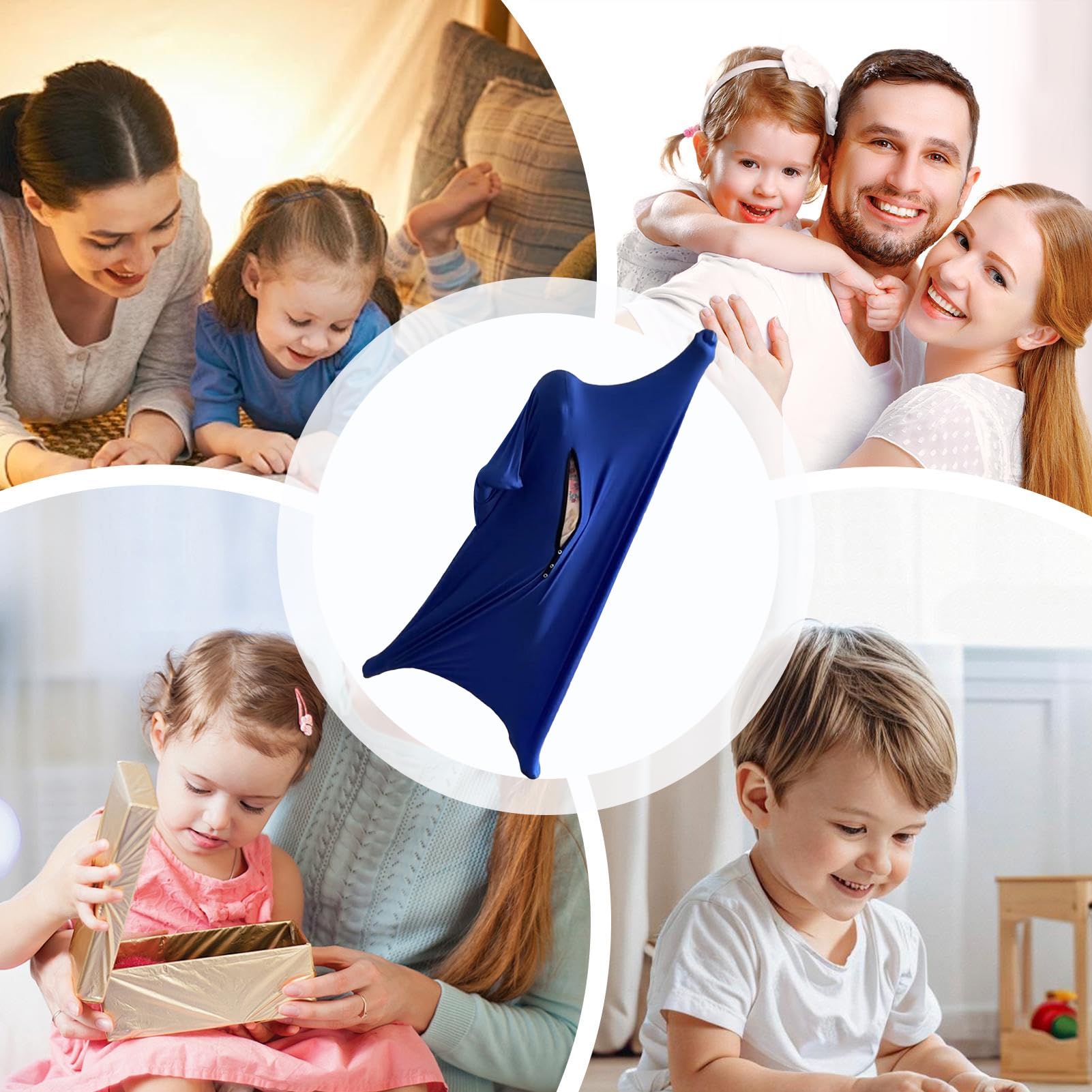 Calcetín Corporal Sensorial,Traje De Compresión Elástico | Saco para el Cuerpo Sensorial - para El Movimiento Dinámico, La Relajación, El Juego Y La Estimulación De Presión