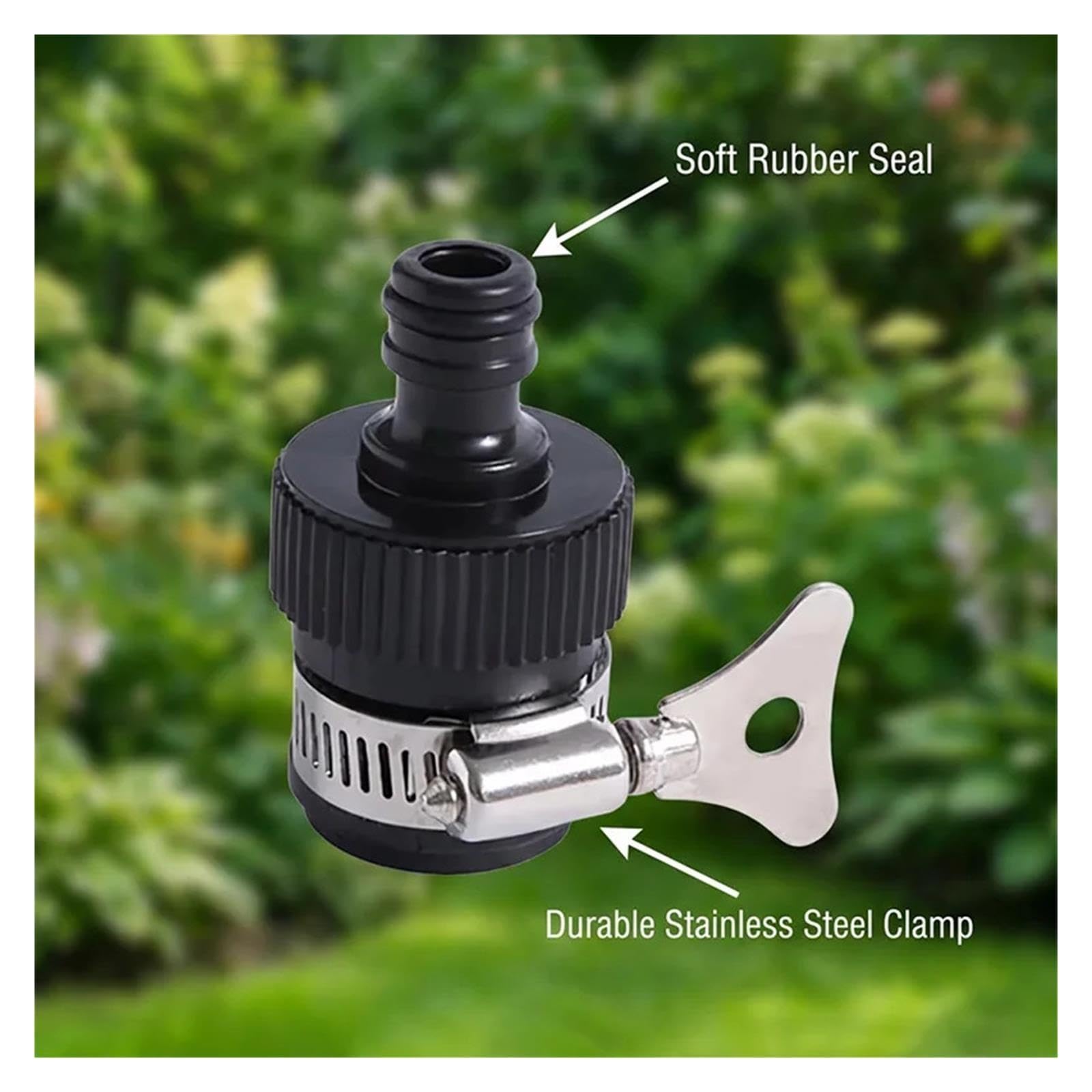 Raccord Tuyau D Arrosage Adaptateur de robinet d'eau universel durable