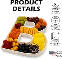 Vista 2 de Bandeja de forma de caja plástica reutilizable de 10" para exhibición de golosinas, charcutería, pop de pastel, caramelos, caja de charcutería