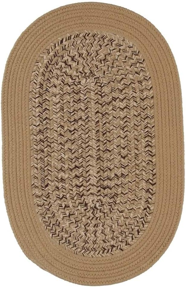 Cabin & Lodge Classic Rustic 12X15 Braided Rug Oval
