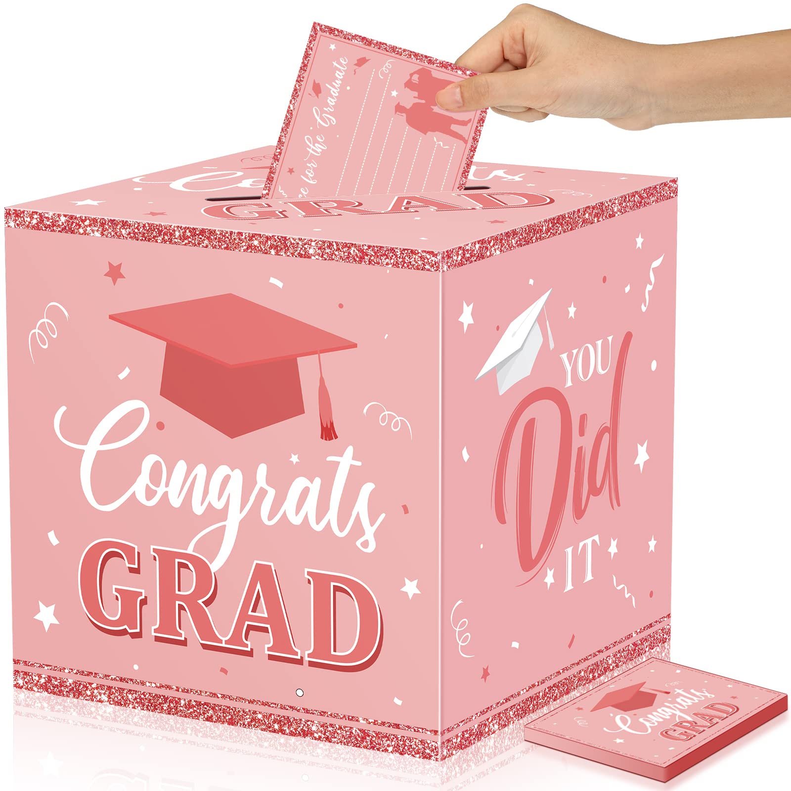 Amazon.com: Nezyo Graduation Card Box with 30 Pcs Advice Cards