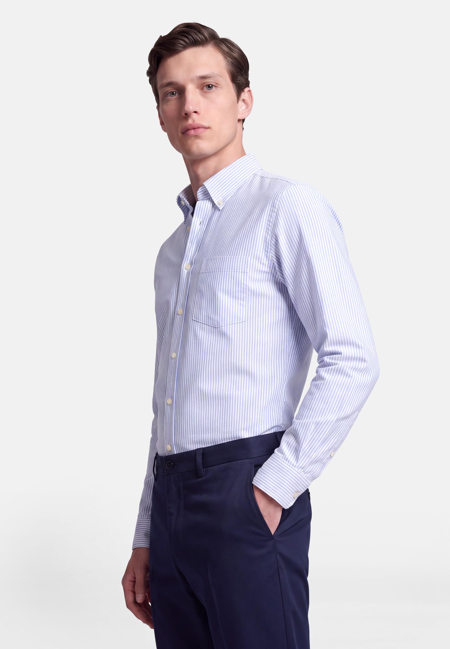 Seidensticker Koszula Mężczyźni Regular Fit Langarm Casual-hemd