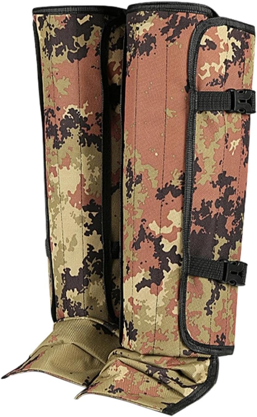 Leg Gaiters Waterproof Shoe Covers - TPU Material, EU Sizes 34-45 for Hiking, Skiing, Mountaineering & Outdoor Activities