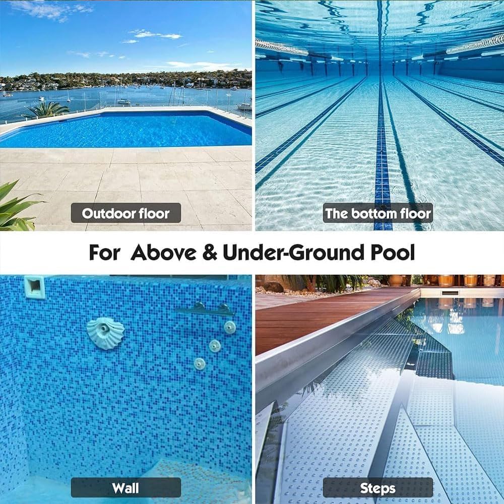 Pool Kescher mit Teleskopstange, Teichkescher Feinmaschig, Laubkescher Pool mit Poolbürste, Bodenkescher Pool, Pool Reinigungsset, für Schwimmbad, Spas, Teich, Whirlpools, Planschbecken (220cm)