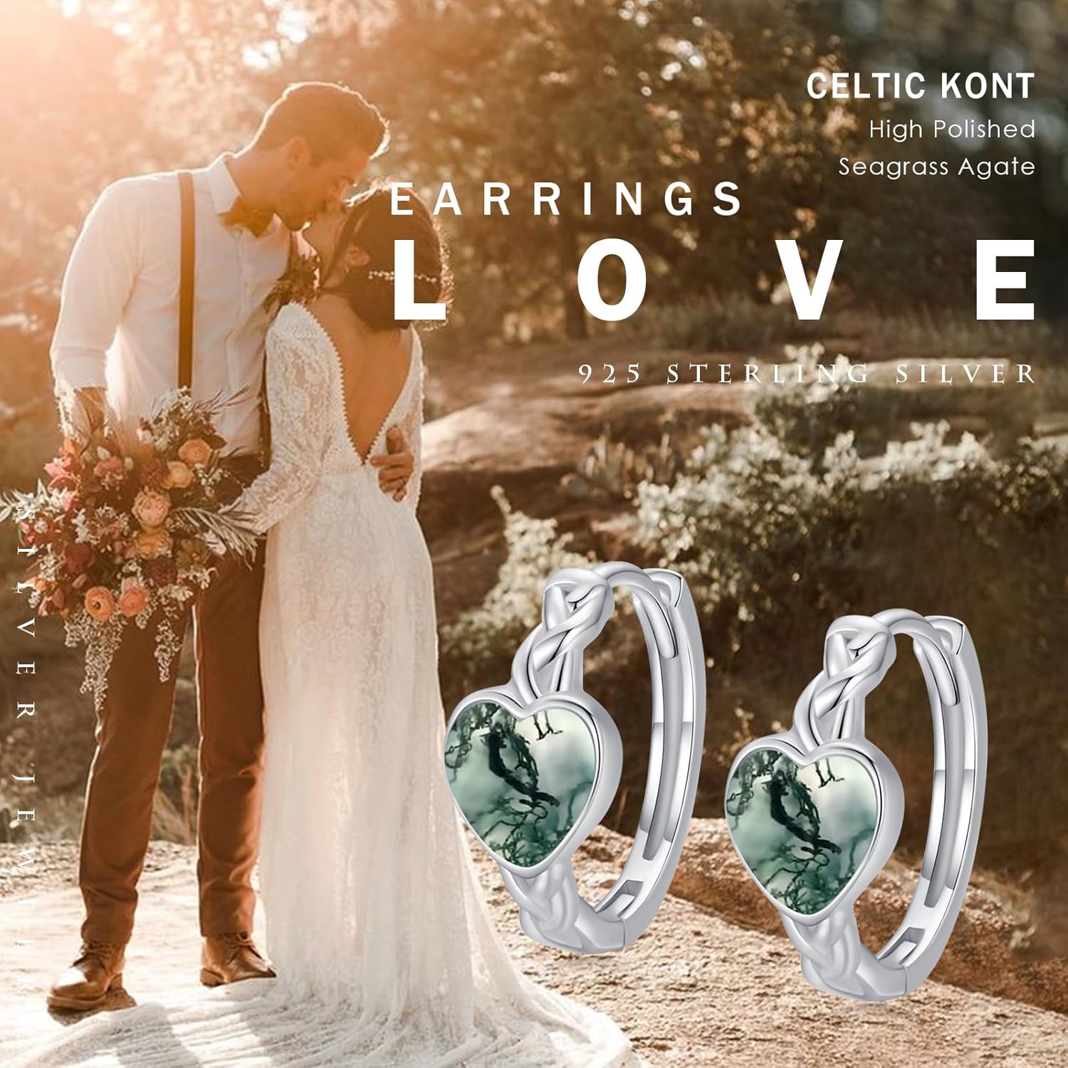 Celtic Earrings 925 Sterling Silver Celtic Heart Hoop Earrings Small Huggie Hoop Earrings Jewelry Gifts for Women