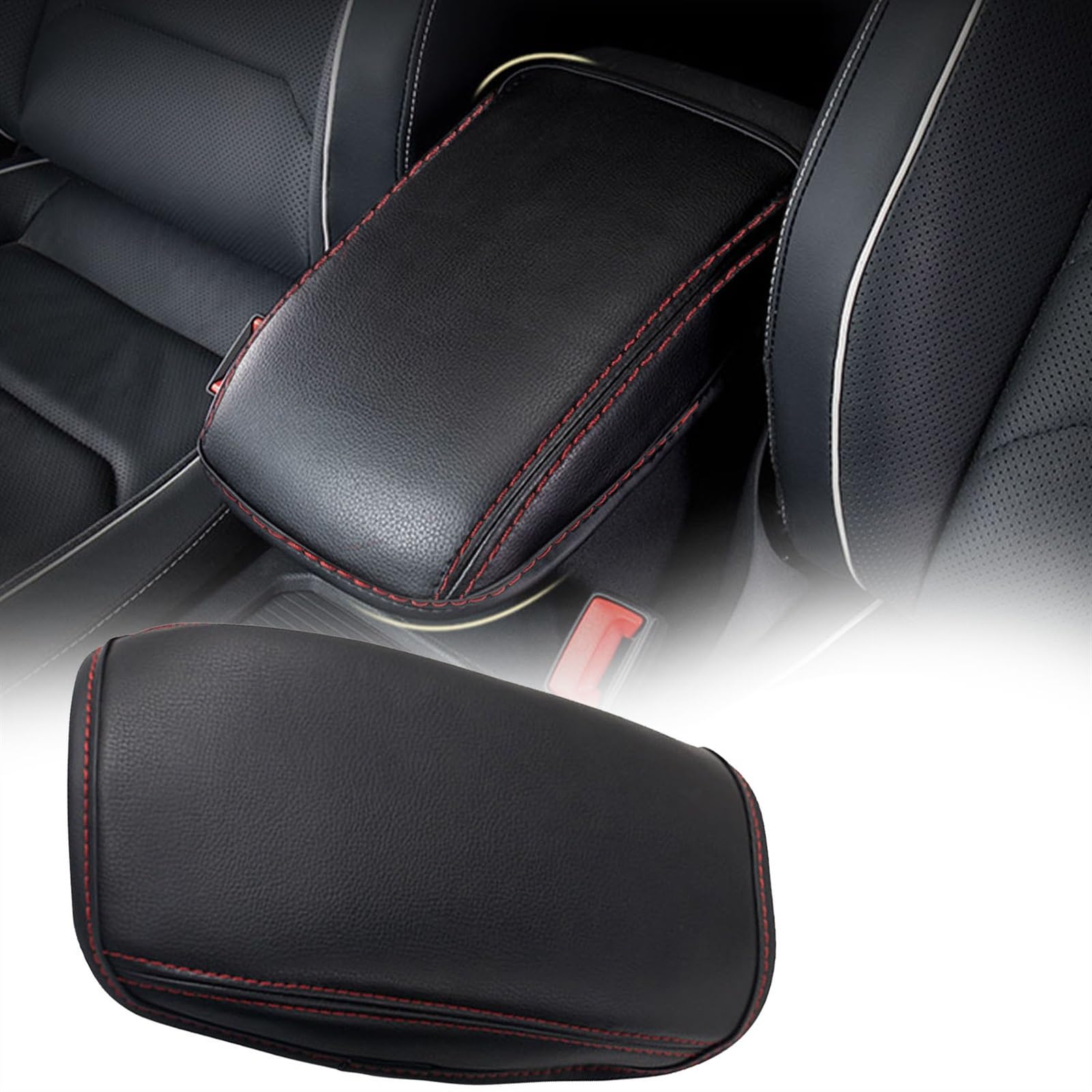 WILSEM Couvercle De Protection De Boîte D'accoudoir De Commande Centrale De Voiture pour VW pour Touran L 2016 2017 2018 2019 2020 Accoudoir