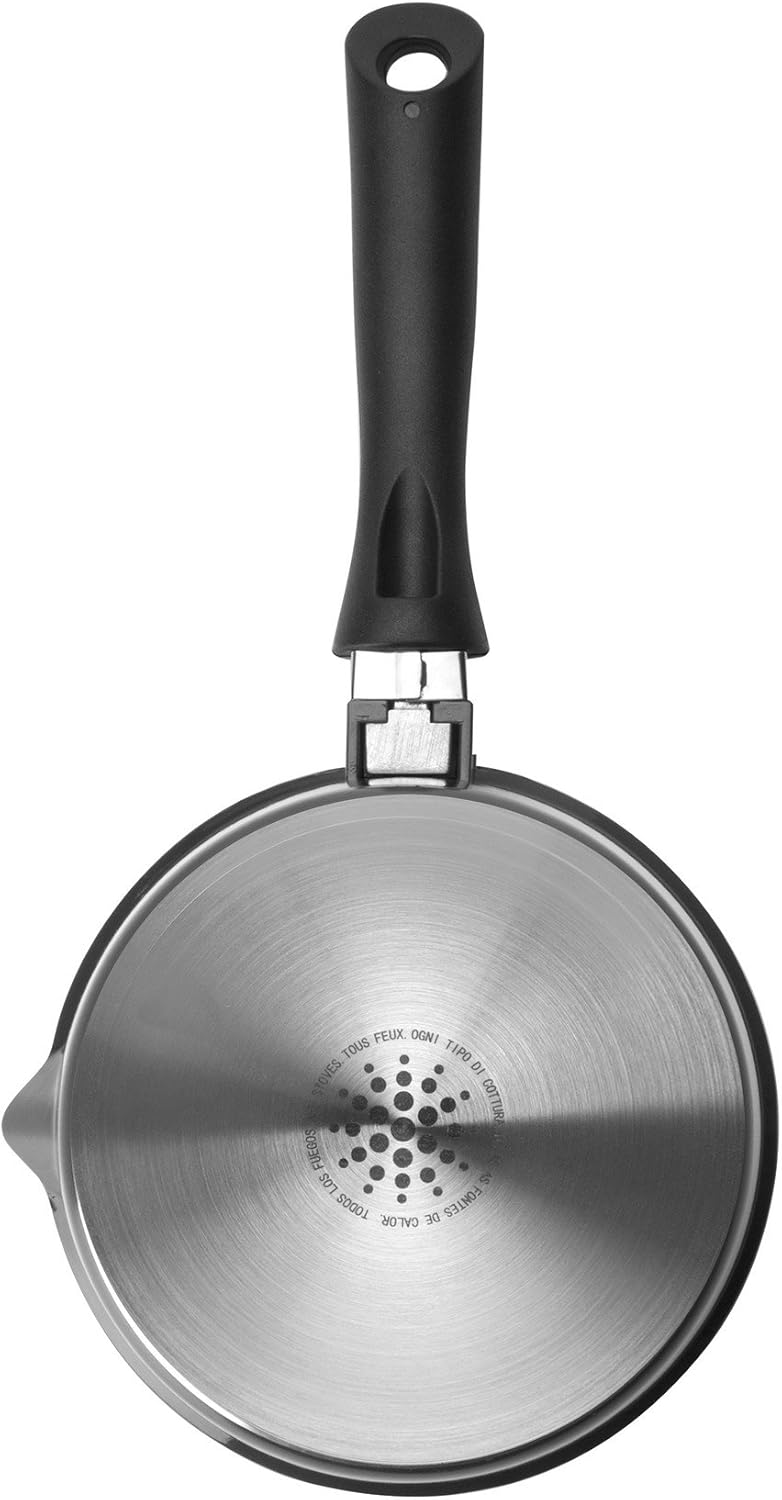 ibili "Evolution" Sauce Pan, Black, 16 cm