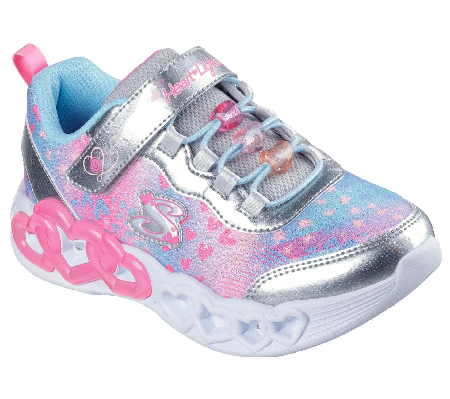 Skechers Fille Infinite Lights Heart Jewels Basket