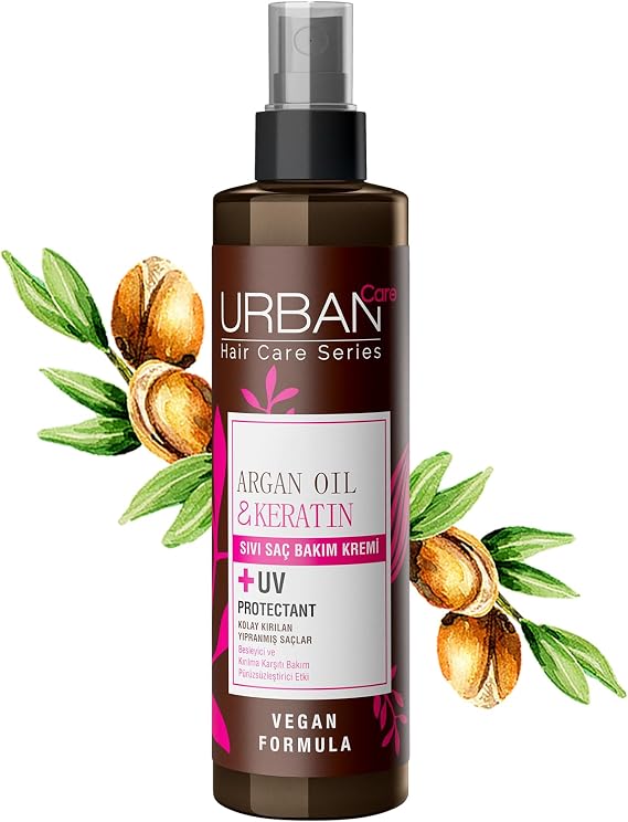 Urban Care Argan Oil&Keratin Sıvı Saç Bakım Krem, 100 ML