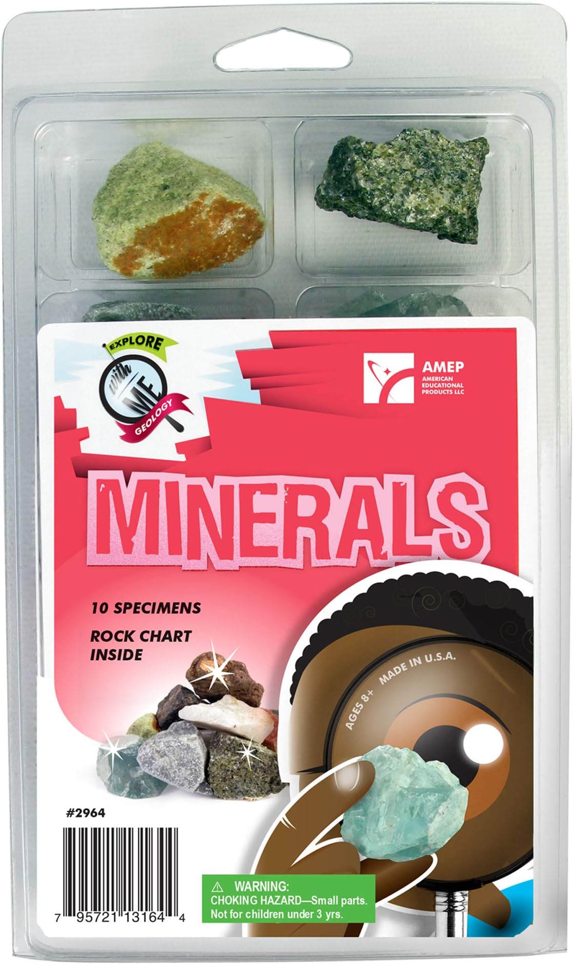 American Educational Explore with Me Geology Series Minerals Collection
