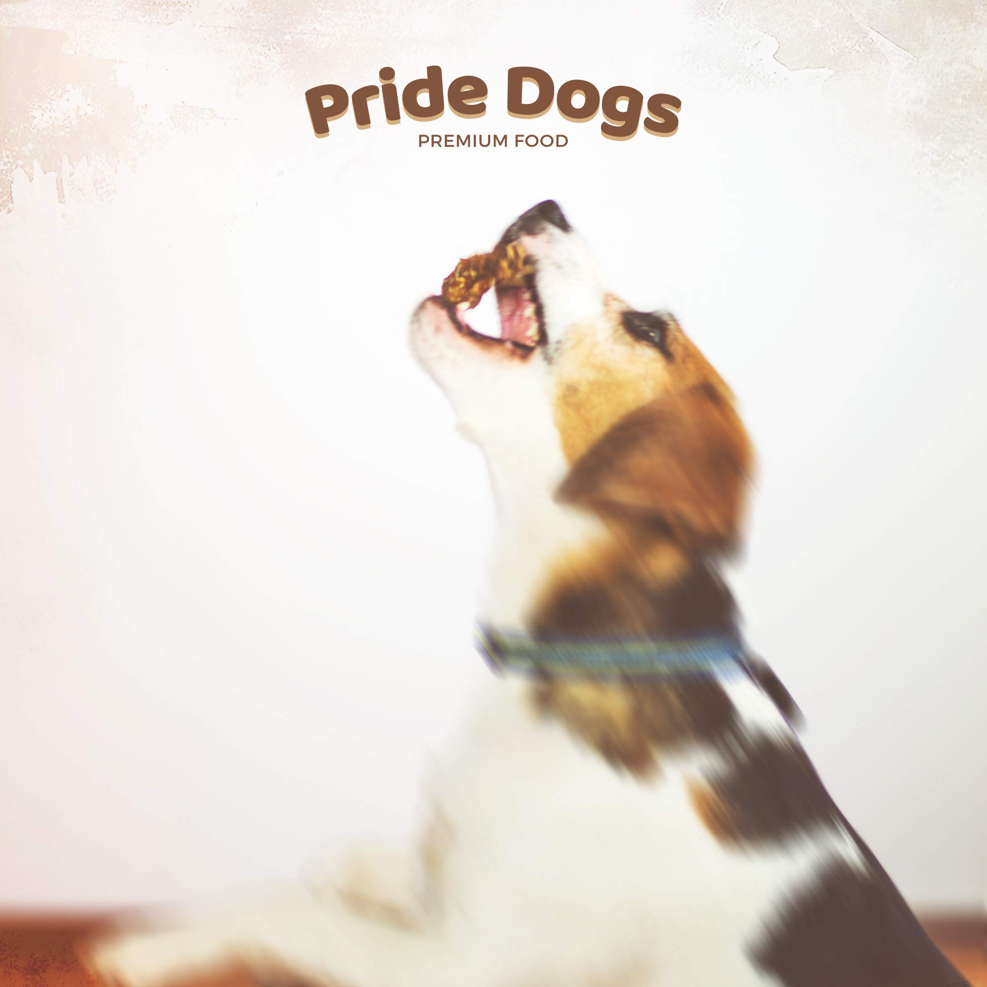 PrideDogs - Cuoio capelluto di bovini piccolo, 8-15 cm, 1 kg, per cani
