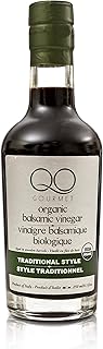 QO Organic Thick Aged Balsamic Vinegar of Modena | 4% Acidity | Gourmet ...