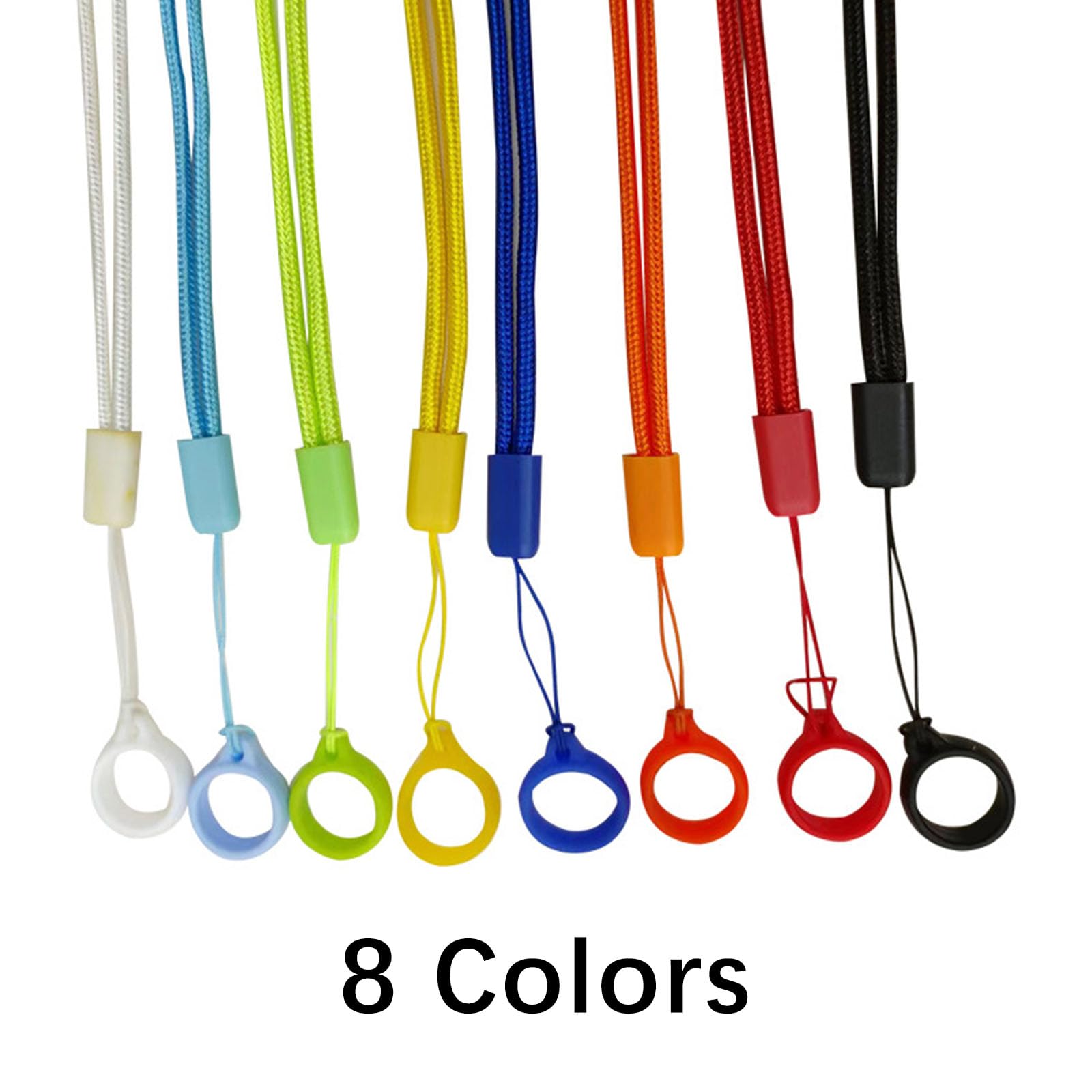 Schlsselband Lanyard, 8 Halsketten Lanyard mit 8 Stck Vape Band Ring Anti  Lost Ringhalter aus Silikon,13 mm/0,5 Zoll : Amazon.de: Elektronik & Foto