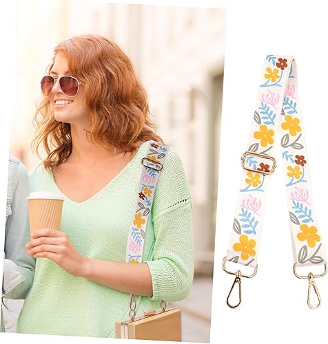 Miniatura 7 de EXCEART 7 Pcs Backpack Straps Purse Handle Strap Vintage Purse Strap Adjustable Bag Strap Padded Tote Bag Strap with Buckles Crossbody Bag Strap