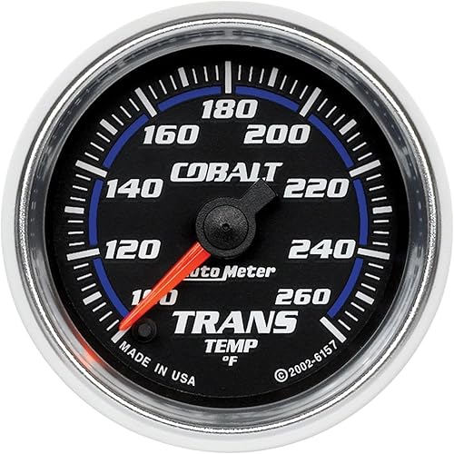 Auto Meter 6157Cobalto eléctrico Transmisión Temperatura Gauge