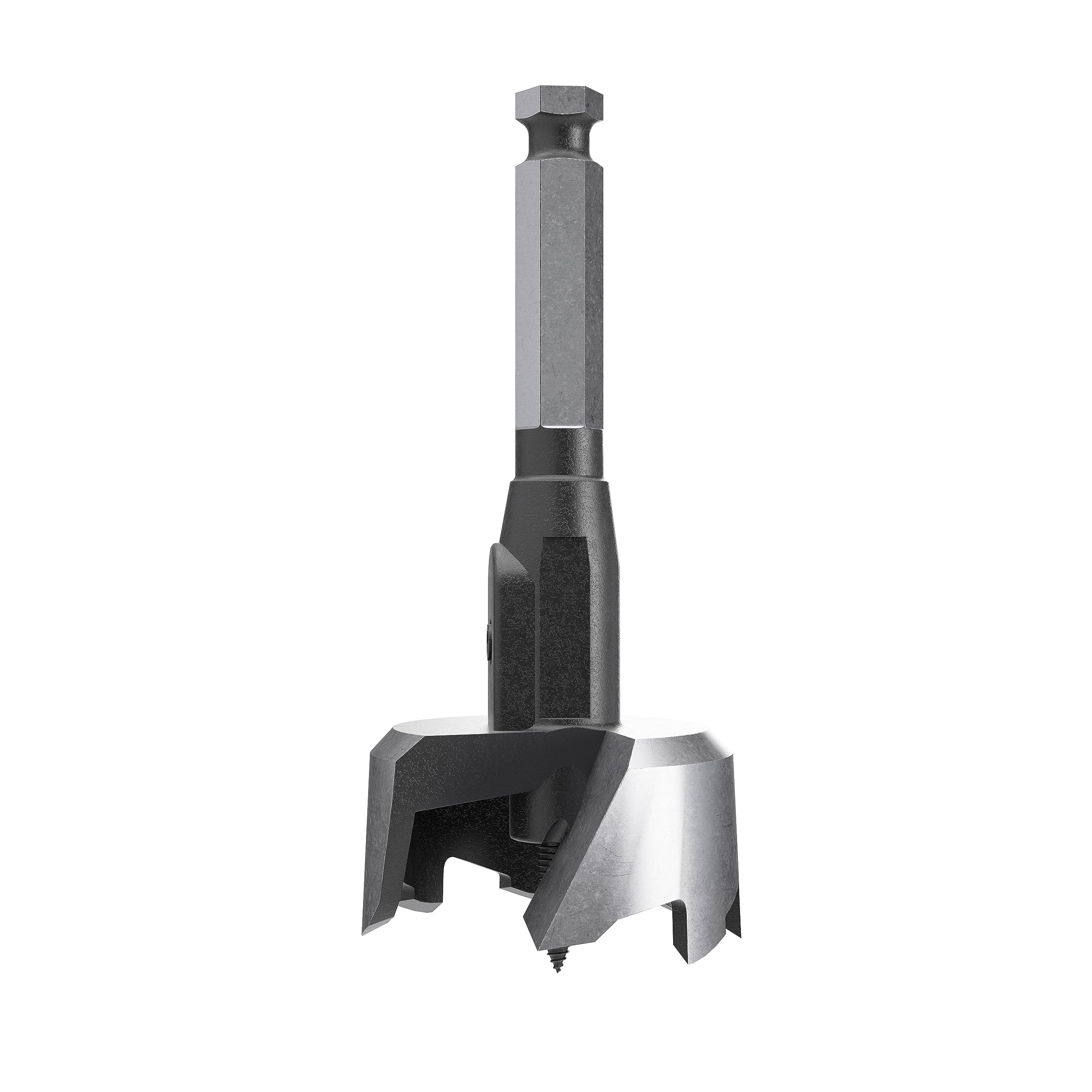 Greycore Tools Self-Feed Drill Bit – Single-Cutter Self Feed Drill 2-1/8 Inch – Professional Boring Drill Bits for Woodworking – Aggressive Feed Screw Thread for Fast and Smooth Drilling — Amazon image 6