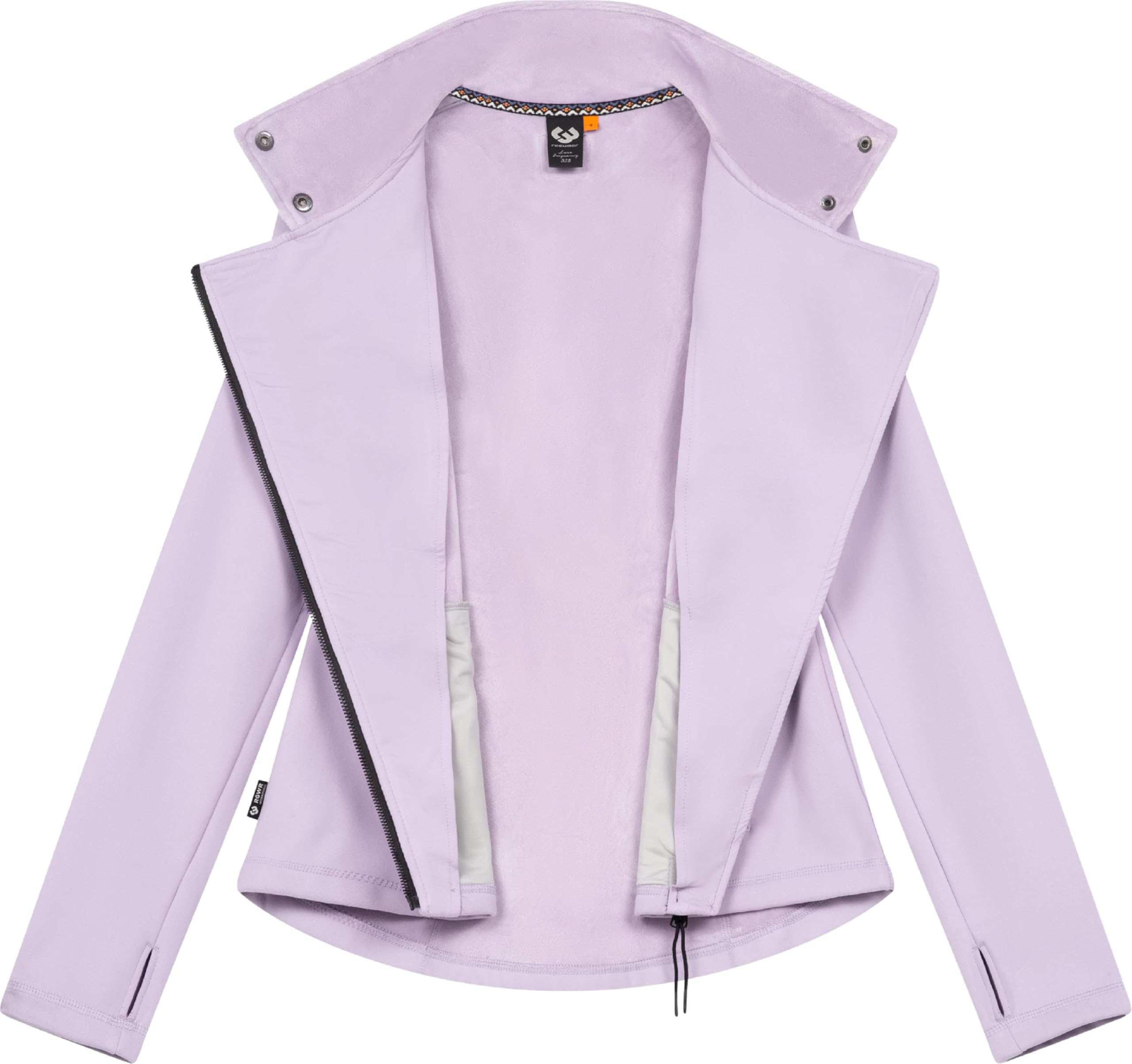Ragwear Damen Sweatjacke Trainingsjacke innen kuschelig weich angeraut Saskie YOUMODO XS-3XL