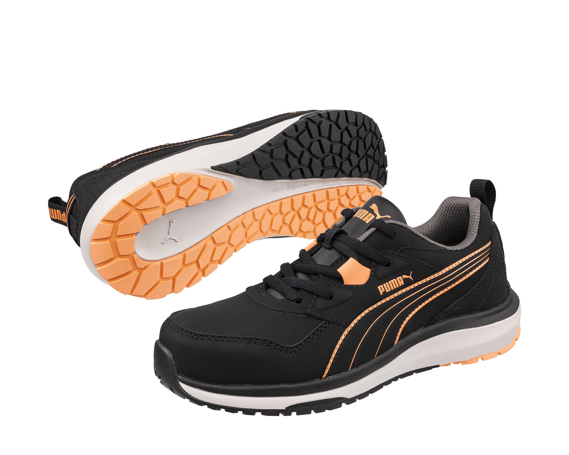 PUMA Sicherheitsschuhe Stepper Low S3S ESD Damen Schutzkappe Rutschhemmend