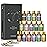 PHATOIL 15PCS Essential Oils Set - 5ml/0.17fl.oz Premium Quality Essential Oils for Diffusers, DIY Soap Candle Making, Gifts for Families and Friends