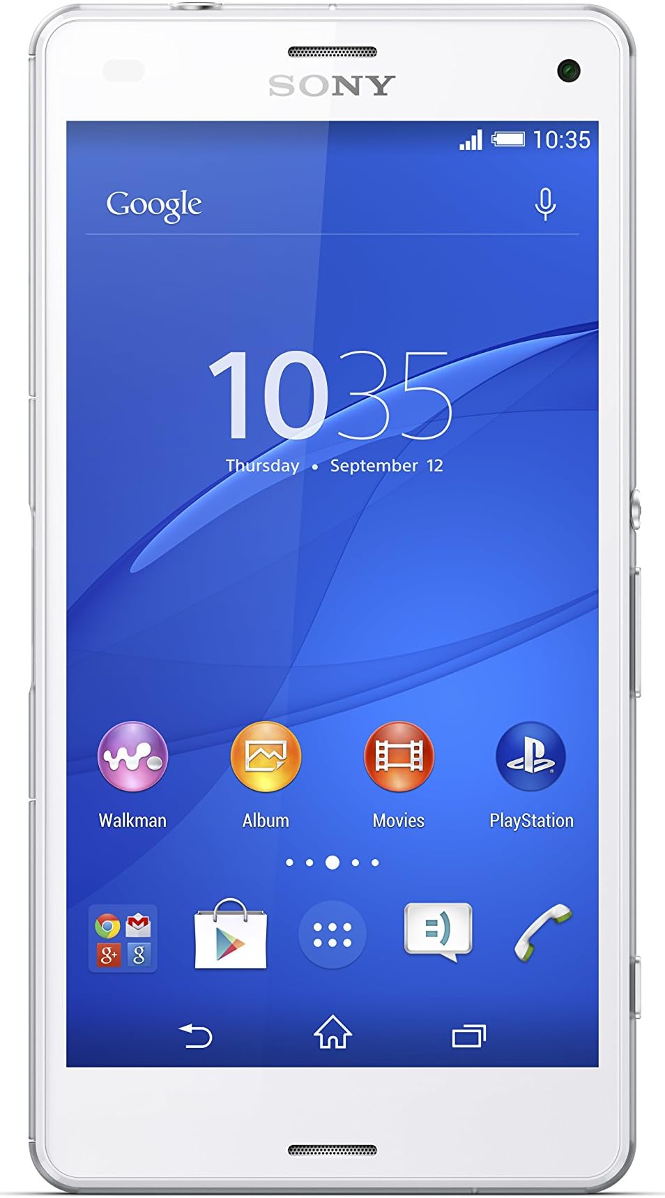 Sony Xperia Z3 Compact UK SIM-Free Smartphone - White