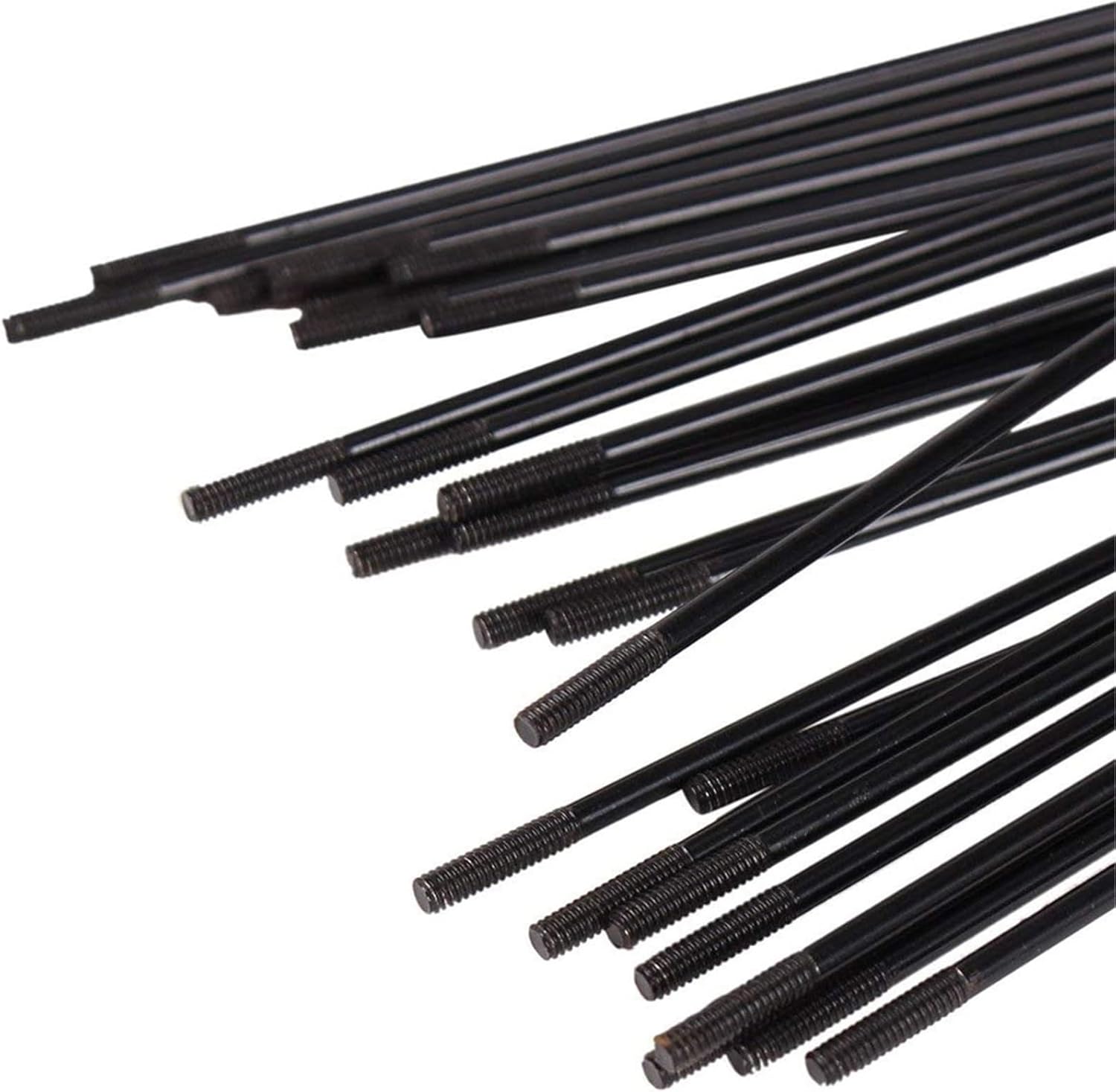 Bicycle Spokes Bike 36pcs Wheels Road Bike Cycle Spokes Spokes Nipples Bicycle Spokes Stainless Steel for All Bikes