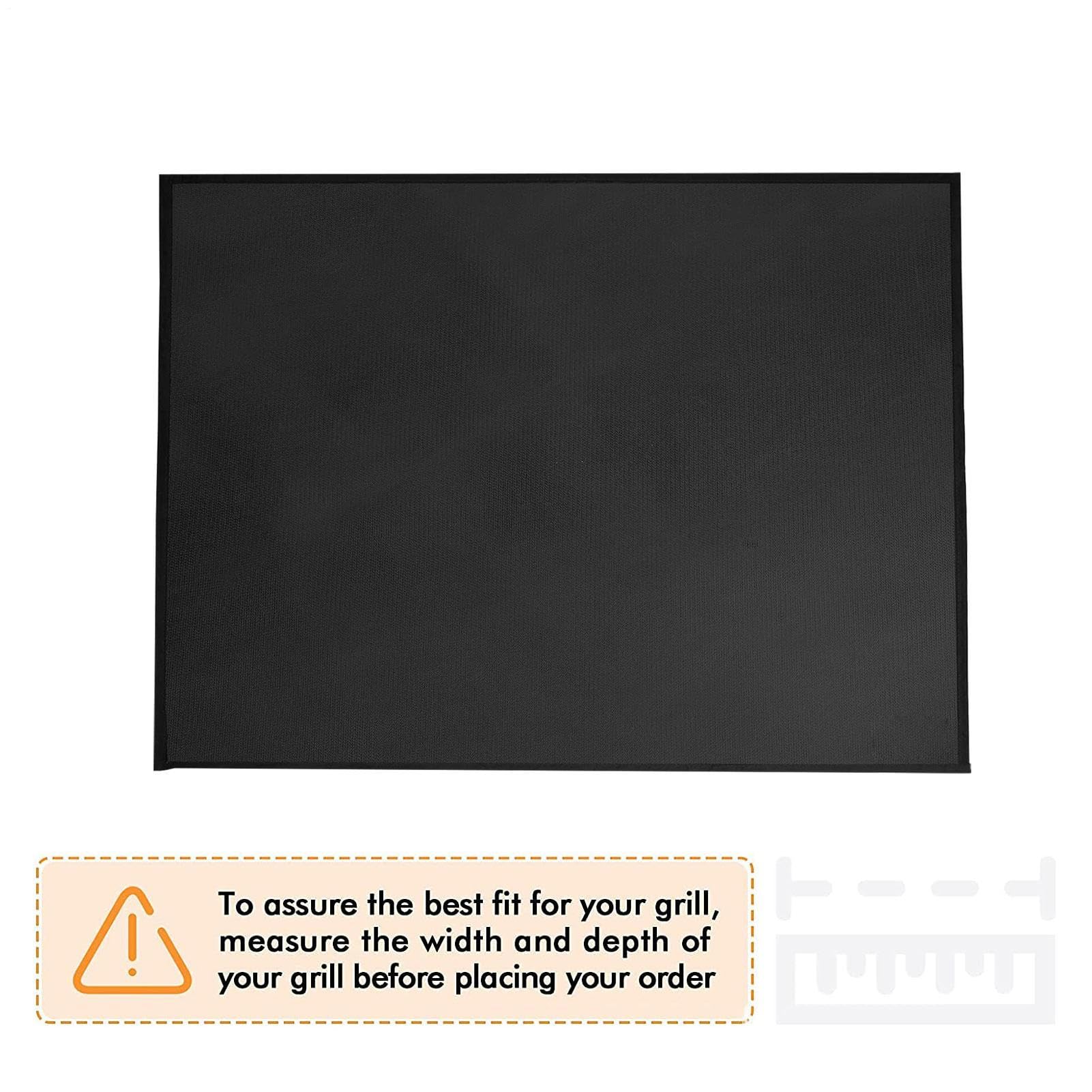 Tapis De Sol Pour Barbecue - Protection Ignifuge Pour Planchas,Tapis Portable Antidérapant Résistant à la Chaleur pour Barbecue, Fêtes en Extérieur et Terrasse - Nettoyage Facile et