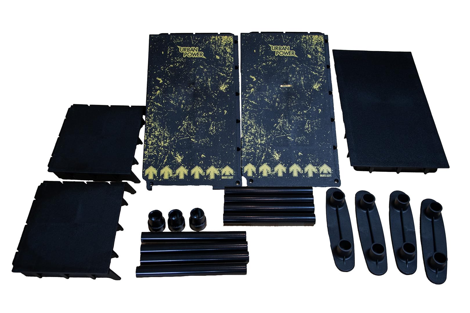Mini Rampes de Skate modulables - 6 configurations - Kit de Skate Petite Taille pour chez Vous