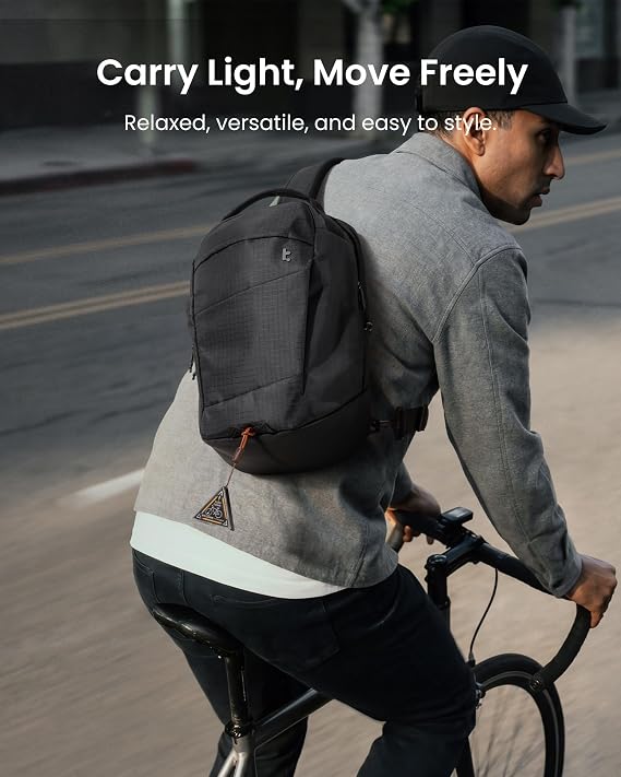 tomtoc T30 Sling Backpack Crossbody Bag for Men Women | EDC Daypack Chest Shoulder bag for 13-14 Inch MacBook Neo/Air/Pro, 13 iPad Air M4/Pro M5, Daily Use, Work, Water-resistant