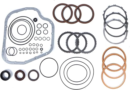 K313 Transmission Master Rebuild Kit w/Steel Friction Discs Fits for Toyota Corolla 2013 2014 2015 2016 1.8 2.4L Replace OE K313