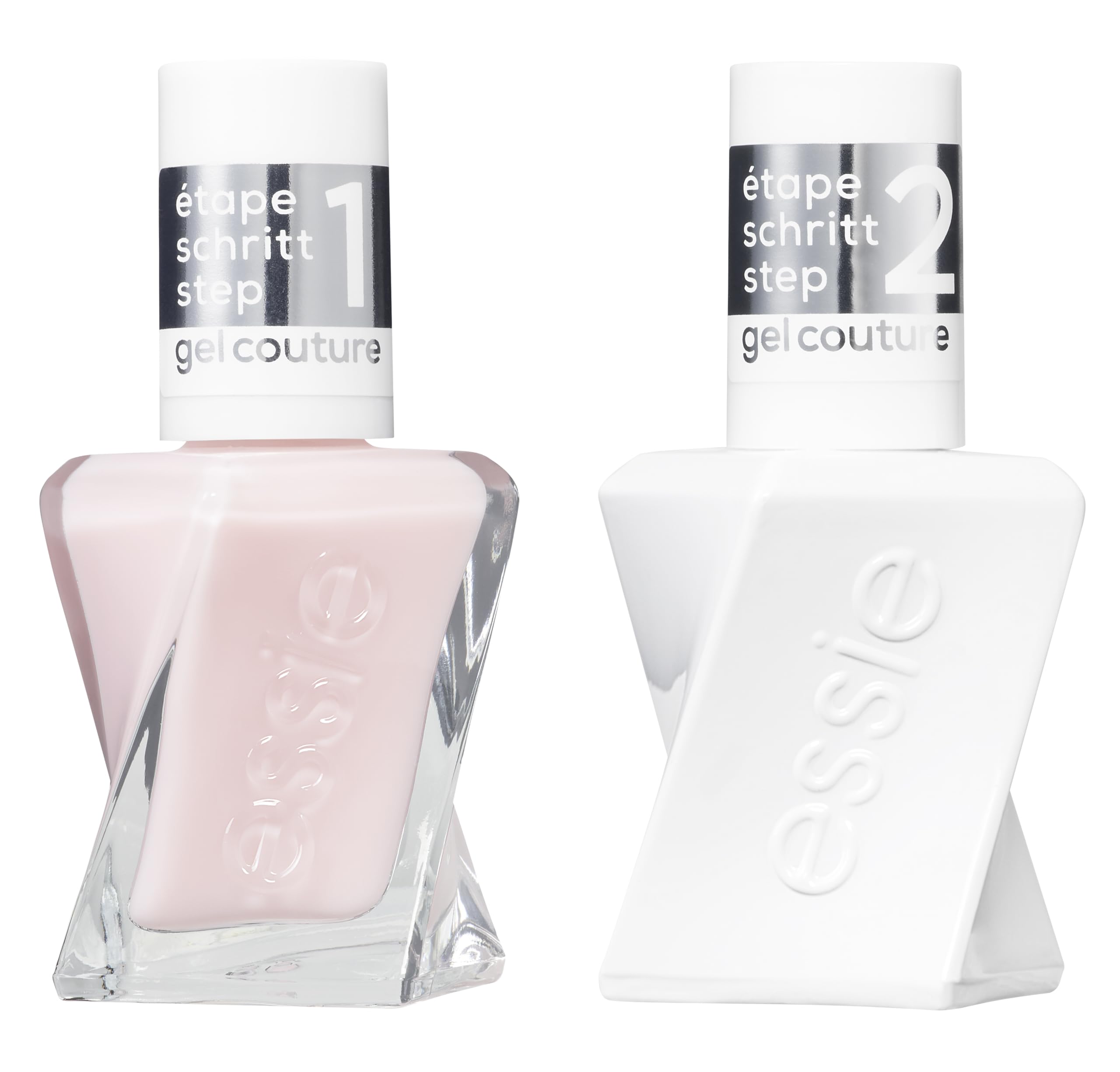 Essie Gel Couture Set Clean Girl (nr 00 Top Coat, Nr. 10 Sheer Fantasy)