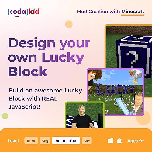 Miniatura 8 de Coding for Kids with Minecraft - Ages 9+ Learn Real Computer Programming and Code Amazing Minecraft Mods with Java - Award-Winning Online Courses
