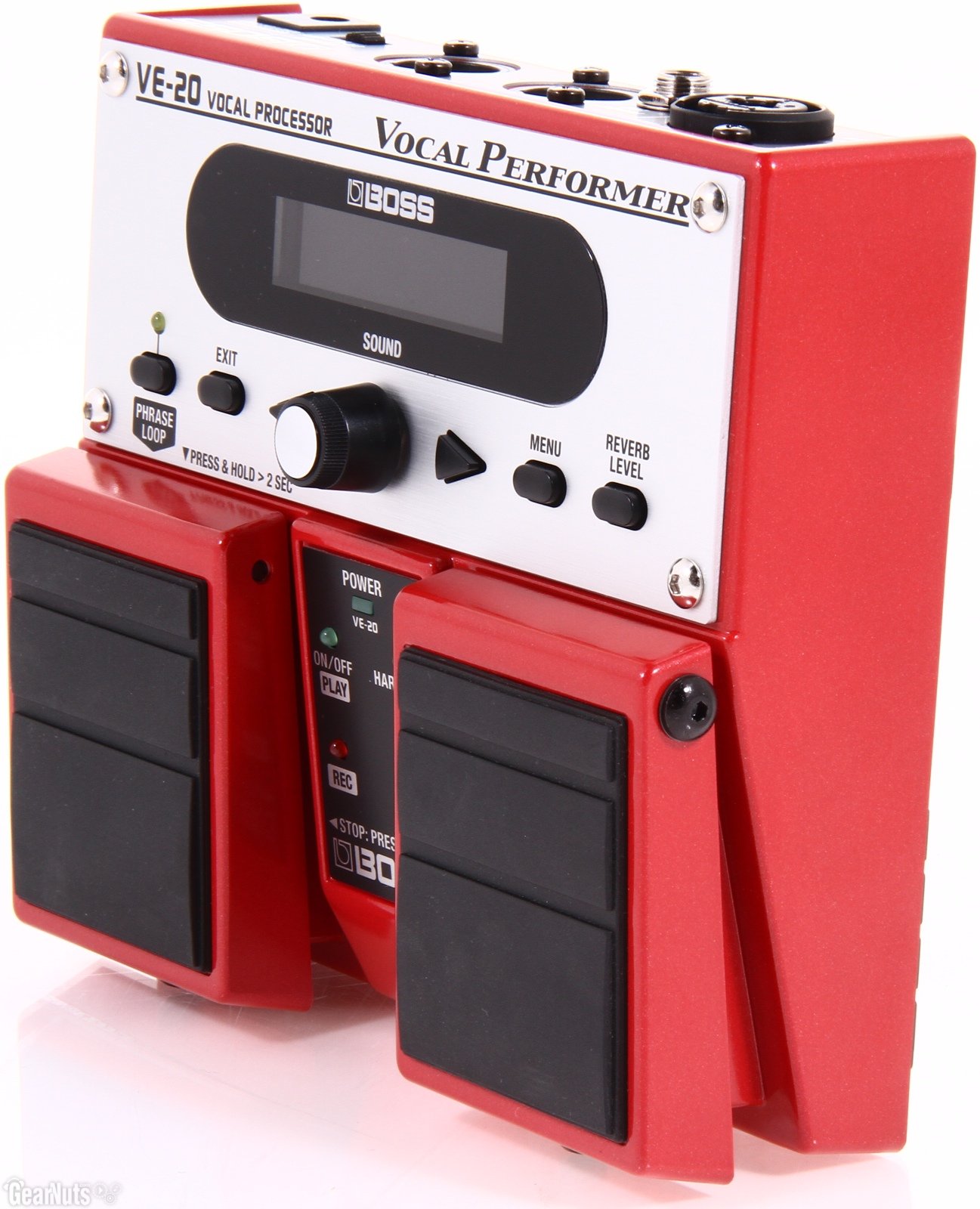 BOSS VE-20 Vocal Performer Pedal w/Patch Cable & RIS Picks