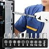 22-Piece Tool Set Hand Tools Set DIY Repair Maintenance Hand Tools Set for Home Garage Household Repairs in One Case with Screwdriver Bits