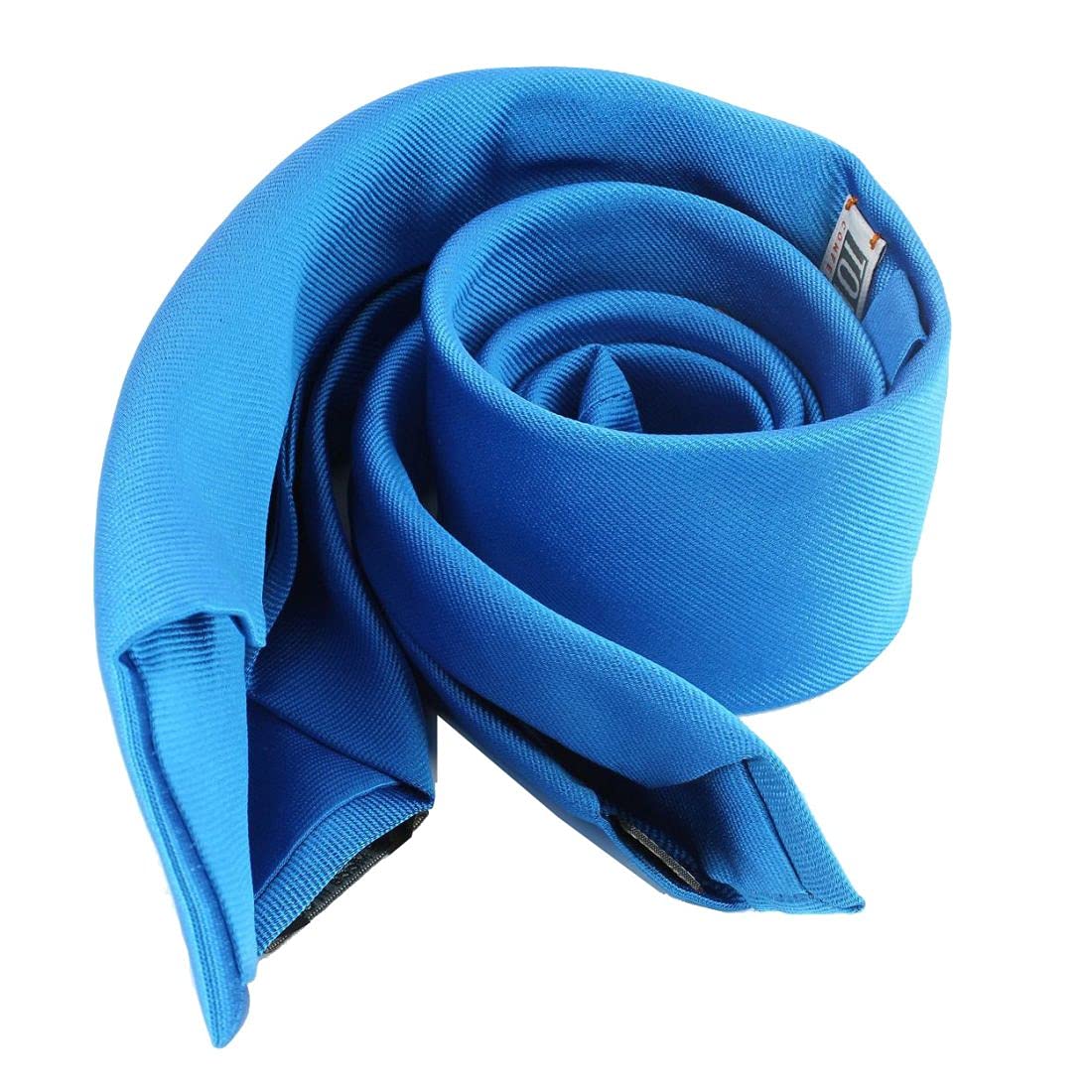 Cravate Tricot Soie Bleu Profond – Tony & Paul – Fabriquée En Italie – Neuve