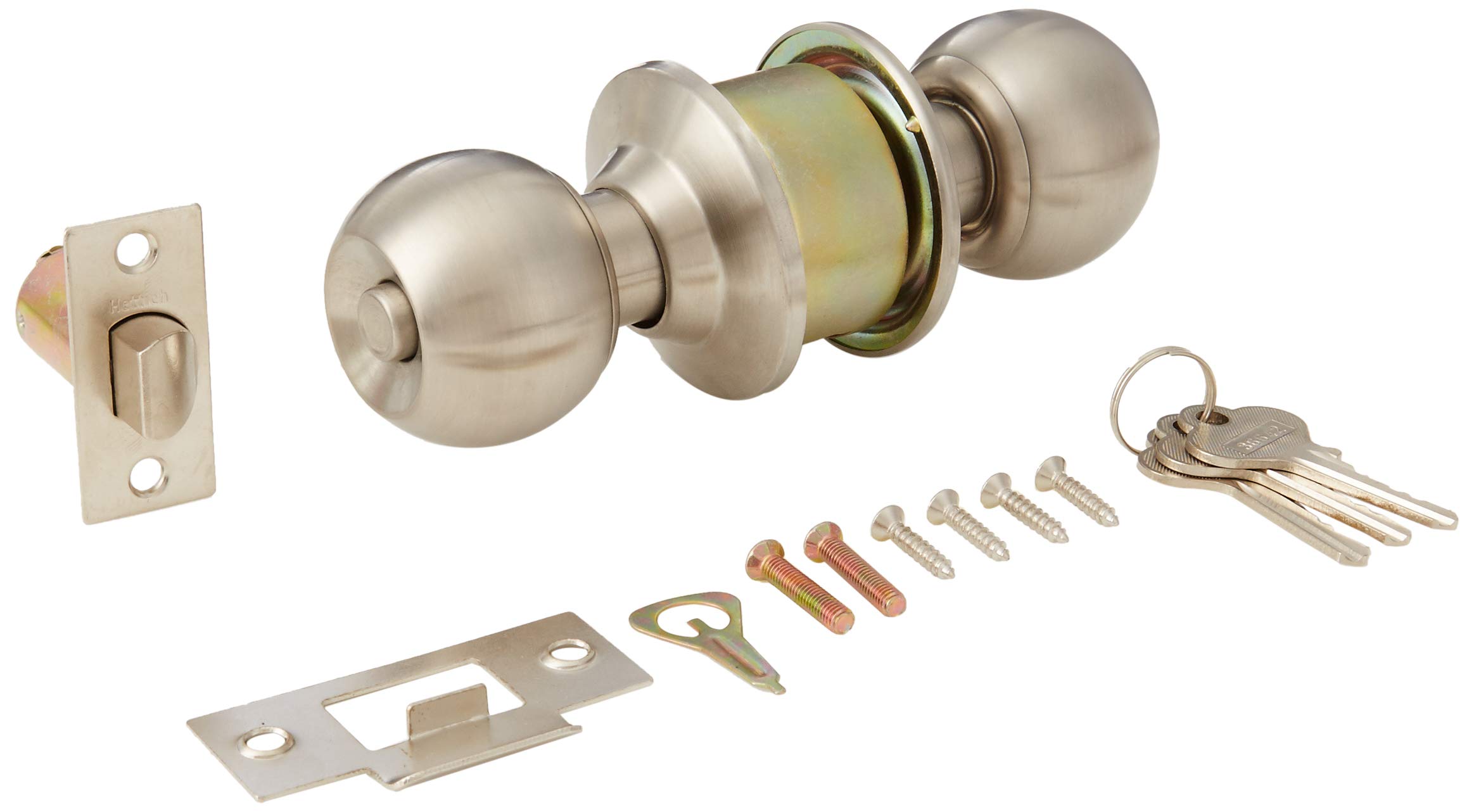 Harrison H-0079 70mm Iron Six Pin Heavy Duty Cylindrical Lock Set (Silver) (B07HXJ3KNN) Amazon Price History, Amazon Price Tracker