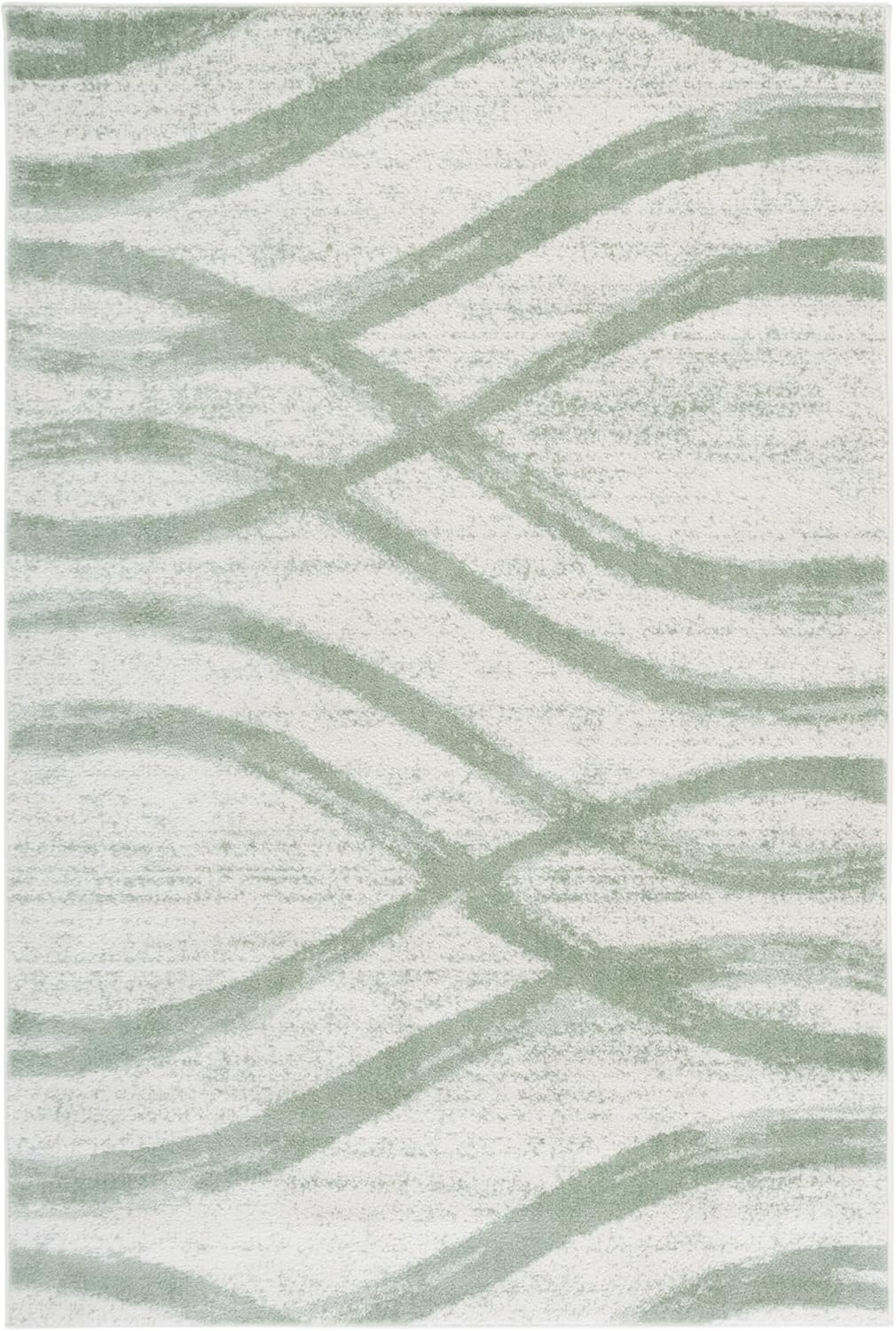 Tappeto Salotto Grandi 160 x 230 cm Tappeto Corridoio Antiscivolo Morbido Pelo Corto Tappeti per cucina Pranzo Soggiorno Camera da Letto Modern Abstract Green White