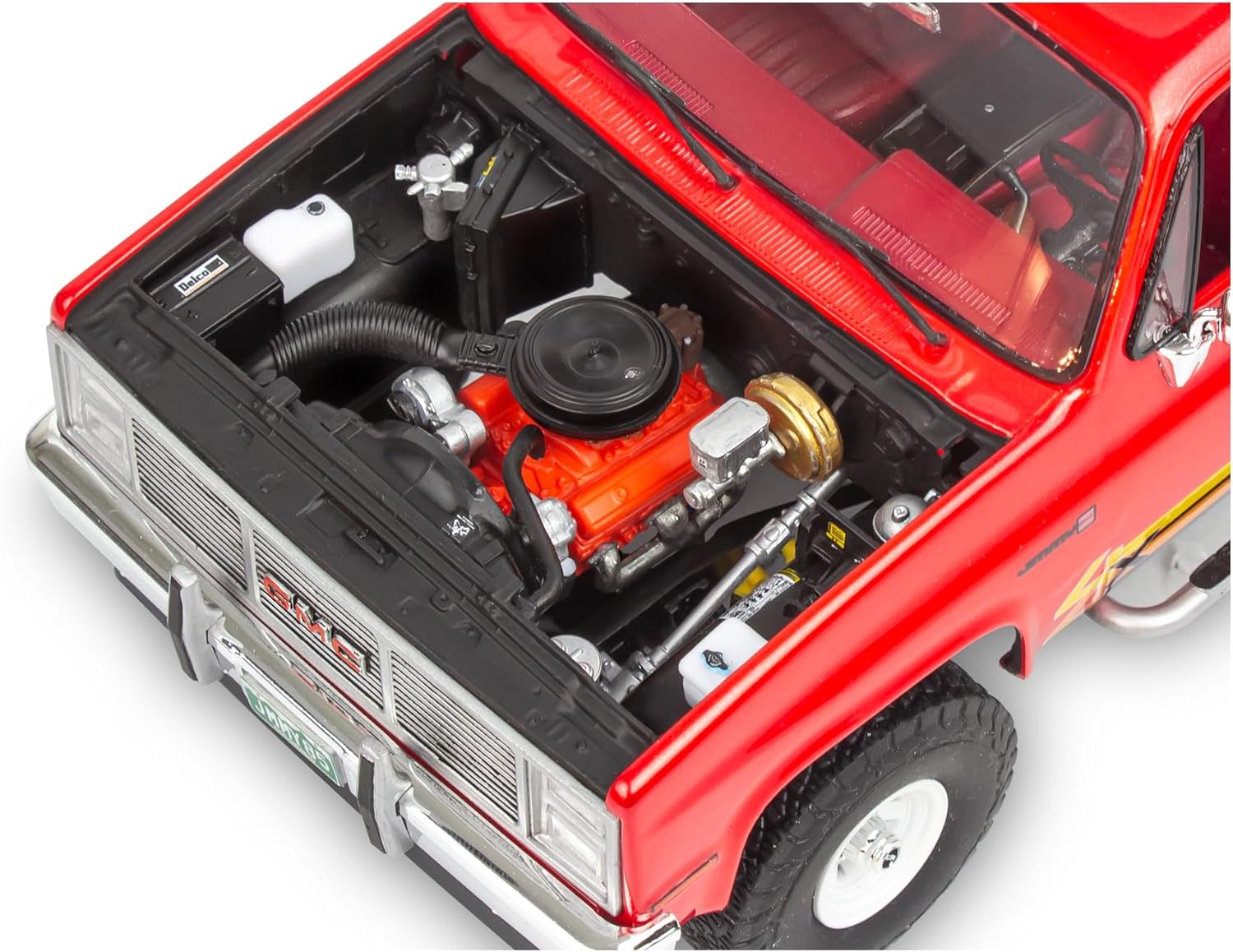 Revell 14577 ’85 GMC Jimmy 4x4 High Roller 1:25 Scale 175-Piece Skill Level 4 Model Building Kit - Image 7