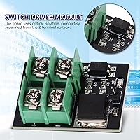 Vista 3 de MOSFET Módulo de interruptor DC 3.3-12V Control 5-36V Salida 22A Módulo de transistor de efecto de campo de alta corriente para control PWM