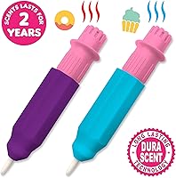 Vista 2 de Scent Masters Water Magic (paquete de 2 – Cupcake and Donut) – Almohadillas patentadas de actividades de revelación de agua reutilizables con aroma
