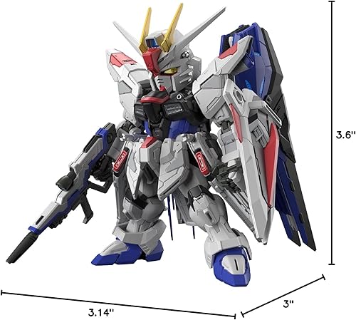 Miniatura 12 de Bandai Hobby - Traje móvil Gundam Seed - Freedom Gundam, Bandai Spirits Master Grade SD Model Kit