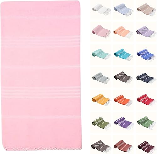 PARK & OZ Toalla turca de playa Manta de gran tamaño 100% algodón de secado rápido, absorbente, sin arena, 72 x 40 pulgadas, extra grande, ligera,