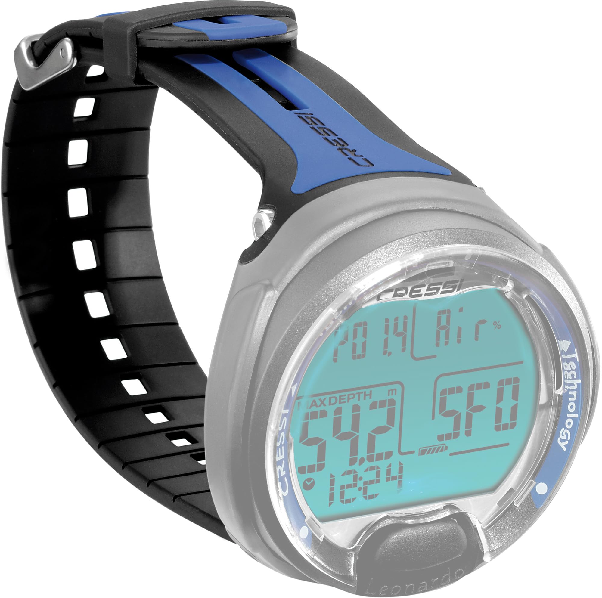 Cressi Oryginalny pasek do zegarka Diving Watch/komputer – różne modele i kolory do zegarków nurkowych/komputerów Cressi
