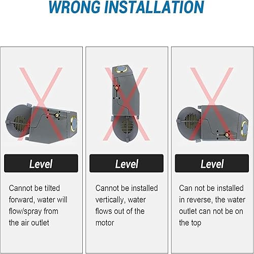 Miniatura 6 de YIPONYT Kit universal de enfriador y calentador de evaporador de CA, unidad de calor y frío, termostato eléctrico de 12 V debajo del salpicadero,