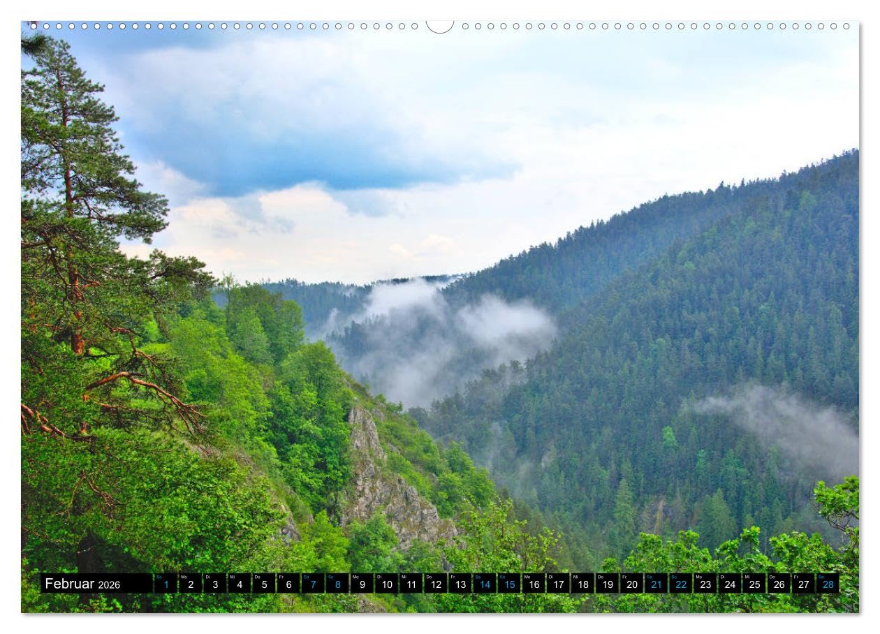 Slowakei - Abseits der Hohen Tatra (Wandkalender 2026 DIN A2 quer), CALVENDO Monatskalender: Eindrücke aus dem Burgenland Europas (CALVENDO Natur)