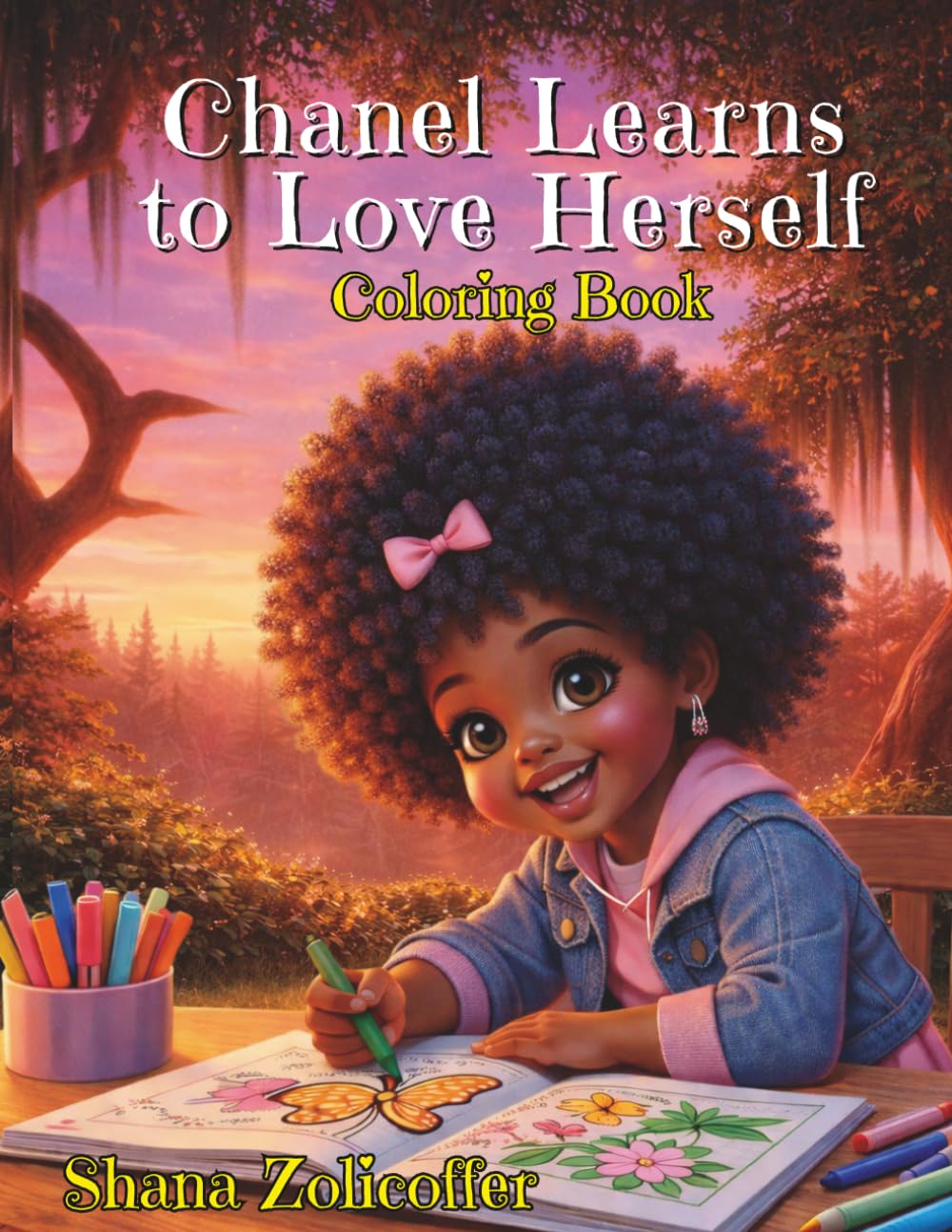 Chanel Learns To Love Herself: Coloring Book