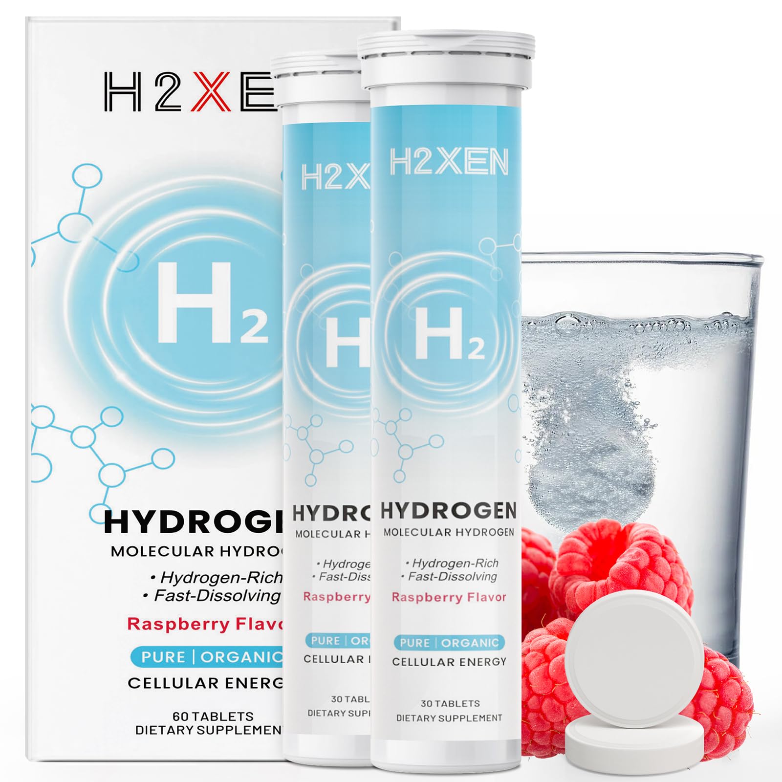 Amazon.com: Molecular Hydrogen Tablets with Magnesium - 8 PPM