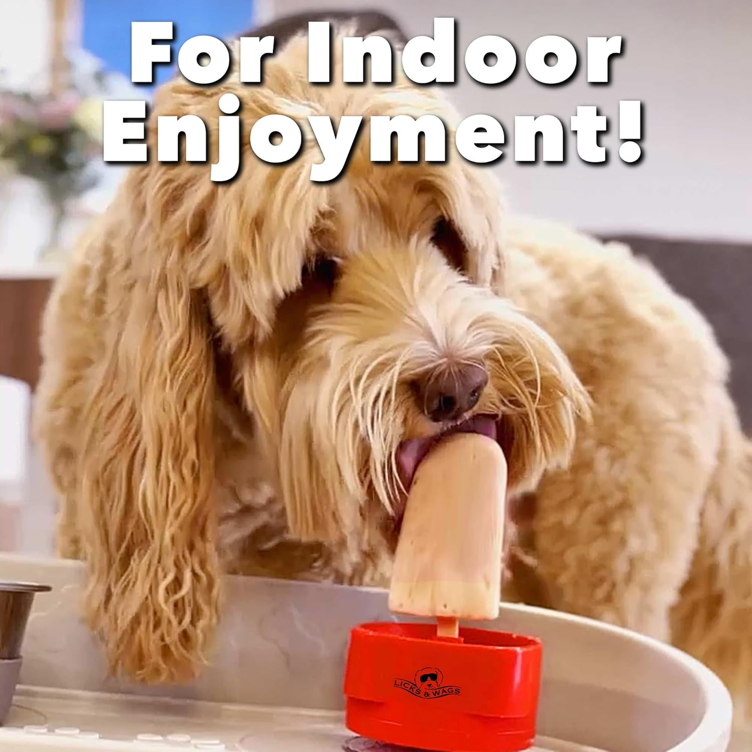 Starter Kit – | Includes The PupStand™ (Dog Popsicle & Bully Stick Safety Holder) + Mold + 5 Reusable Nylon Sticks + Carrying Bag | Built for Indoor & Outdoor Enjoyment