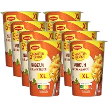 MAGGI 5 Minute Terrine XL Pasta in Cream Sauce Pack of 8 8 x 83 g