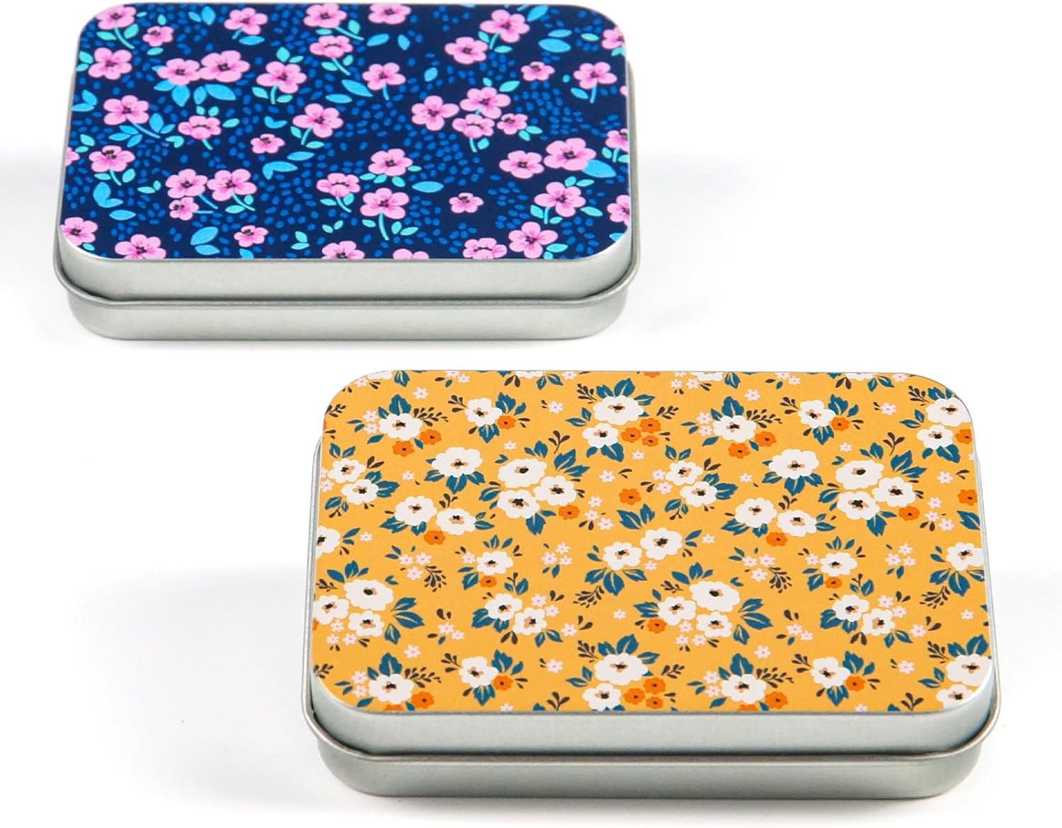 2Pack Dental Floss Portable Case,Refillable travel floss picks case and Floss Pick Dispenser,Perfectfor Travelling,Dinners Drug Storage,Candy Storage