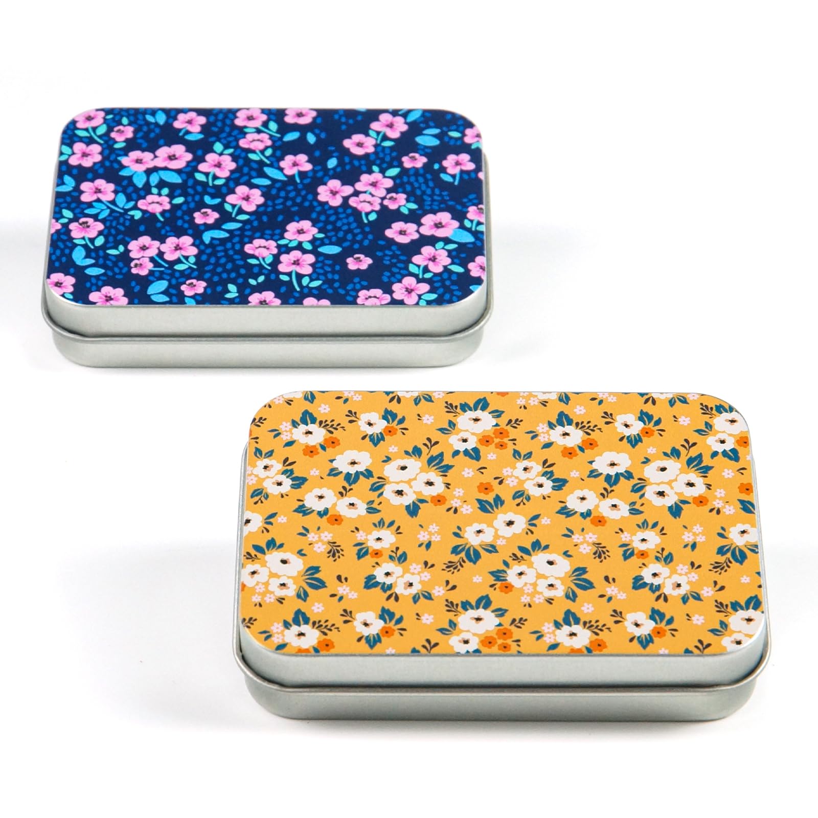 2Pack Dental Floss Portable Case Refillable travel floss picks case and Floss Pick Dispenser Perfectfor Travelling Dinners Drug